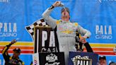 Kyle Busch takes new team to victory lane as Fontana holds last race in current layout