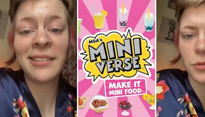 ‘I don’t think you guys truly understand how dangerous resin is’: Woman issues warning on Make It Mini toys