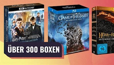 Nur bis Sonntag: Über 300 (!) Komplettboxen von Harry Potter, Herr der Ringe & Co. stark reduziert bei Amazon