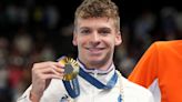 Leon Marchand is toast of Paris with astonishing Olympic double in the pool
