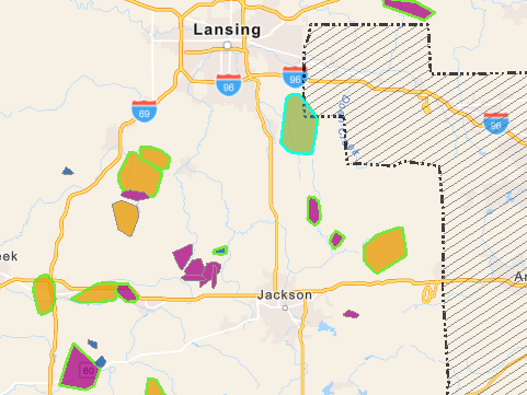 Consumers report counties in mid-Michigan are experiencing power outages