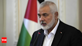 'If a leader leaves, another will arise': Hamas chief Haniyeh's last words before assassination in Israeli strike - Times of India