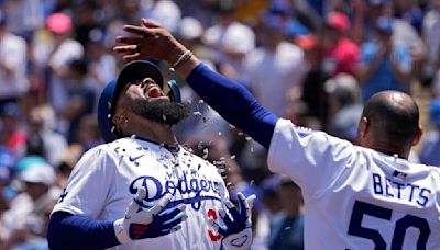 Teoscar Hernández hits 2-run homer in 6th inning to propel Dodgers to 3-1 victory over Marlins