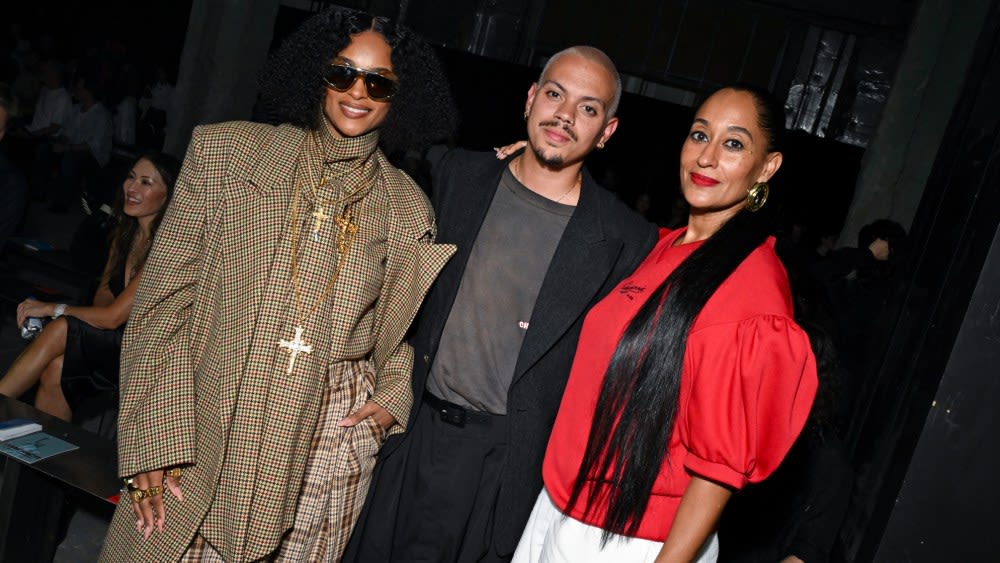 Celebrities Front Row at Willy Chavarria Spring 2025 Ready-to-Wear: Ciara, Tracee Ellis Ross and More