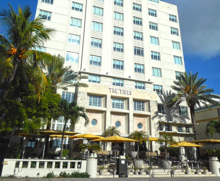 3rd DCA Rules in Borrower's Favor in Tides Hotel Foreclosure in Miami Beach | Daily Business Review