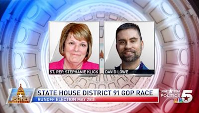 Tarrant County Texas House seat sees a rematch in May runoff election