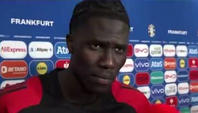 Belgium star Amadou Onana mistaken for wrong player during Euro 2024 interview