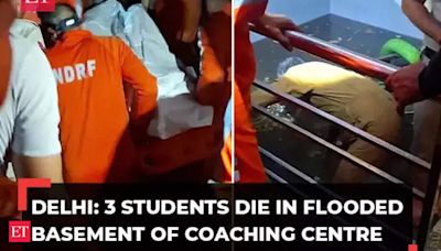 Delhi: 3 students die in flooded basement of coaching centre; police file case, probe on