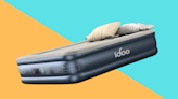 Prep for holiday guests: This 'very comfortable' queen air mattress is only $66 'til midnight