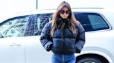 Emily Ratajkowski Elevates a Puffer Jacket and Jeans with Y2K-Inspired Boots