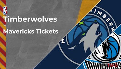 Timberwolves vs. Mavericks Tickets Available – Western Finals | Game 1