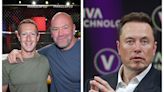 UFC president Dana White said he talked to Elon Musk and Mark Zuckerberg on the phone for 1.5 hours — and that both are 'dead serious' about fighting