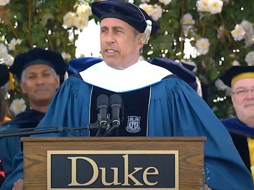 Jerry Seinfeld's Support for Israel Leads to Walkouts amid His Duke University Commencement Speech