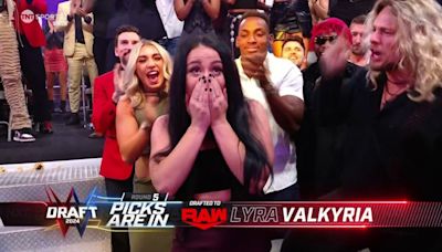 WWE RAW Selects Lyra Valkyria In 2024 WWE Draft