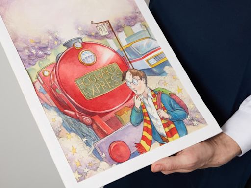 ‘Harry Potter and the Philosopher’s Stone’ Original Cover Artwork Sells for $1.9 Million