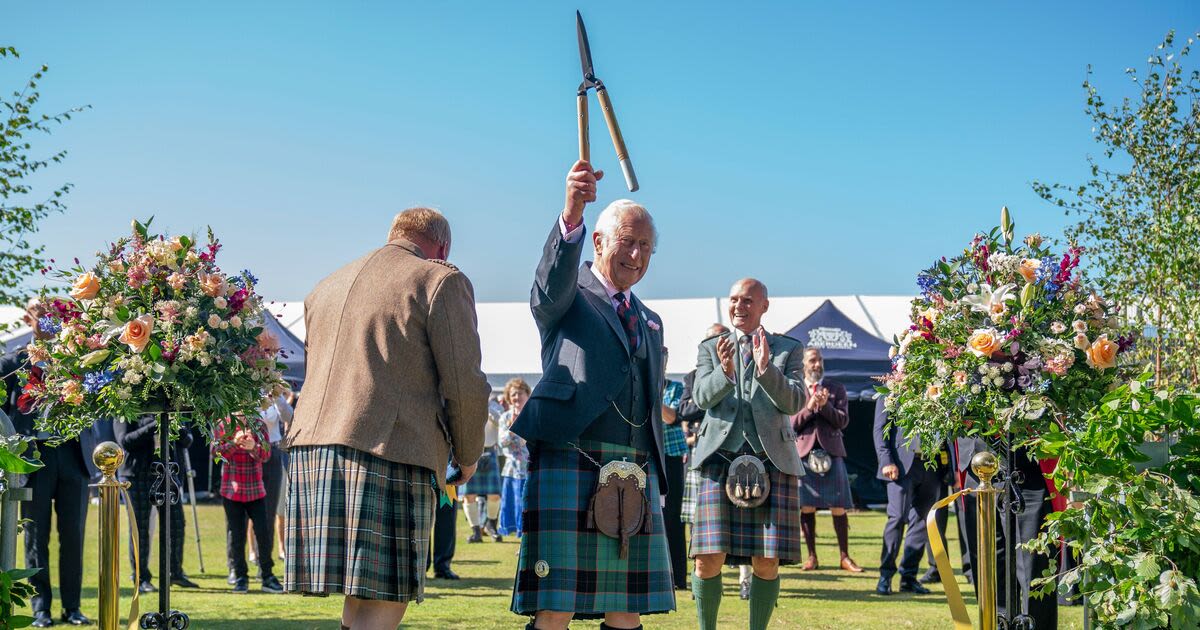 Charles marks 200th anniversary of Summer Flower Show in Aberdeen