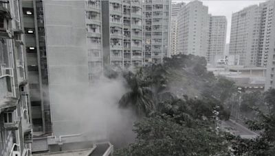 Fire incident at Sui Sai Wan Estate's Sui Lok House causes power outage and smoke eruption - Dimsum Daily