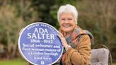 Judi Dench hails ‘heroic’ Ada Salter as blue plaque unveiled