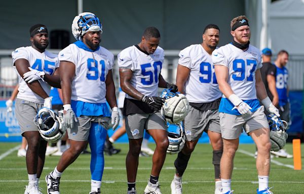 Forget the hype of Detroit Lions' secondary. It's the big fellas' turn now.