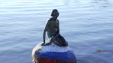 Copenhagen's beloved Little Mermaid statue was vandalized with Russian flag graffiti
