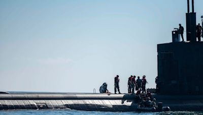 Navy SEALs dropped in on a nuclear-powered submarine in the Pacific, drilling for a higher-end fight