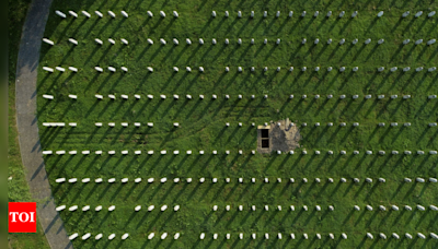 Bosnian Muslims commemorate Srebrenica genocide - Times of India