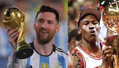 Leo Messi se rinde a Michael Jordan: "Es una lástima que no haya podido vivir esa época"