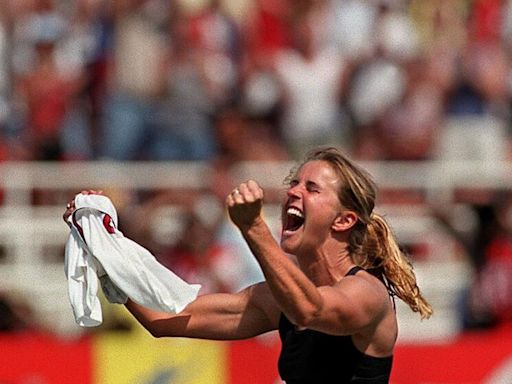 Brandi Chastain's iconic moment aided women's movement from field to owner's box