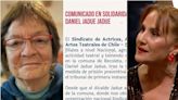 “No participa en nada”: Presidenta de Sidarte responde a Claudia Pérez tras crítica por comunicado en apoyo a Jadue