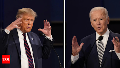 US election: Biden's campaign tops Trump in June fundraising and spending - Times of India