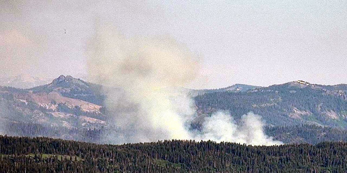 Fire in the Tahoe National Forest Royal Gorge area grows to 100 acres