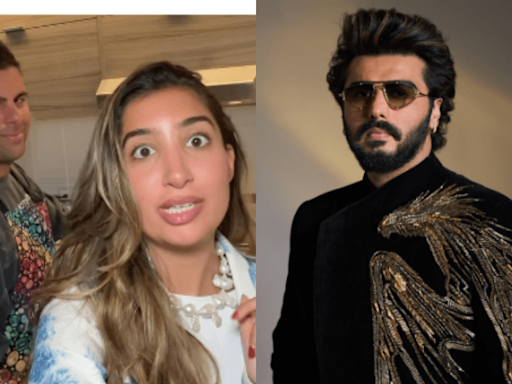 Influencer accuses Arjun Kapoor of 'rolling his eyes' at them at Ambani wedding, actor posts humorous response