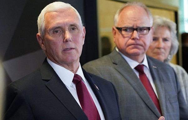 Pence's think tank reacts to Walz selection as Harris VP: 'Radical record'