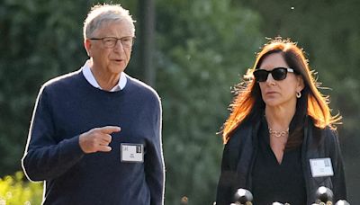 Bill Gates attends Sun Valley with girlfriend who's double of Melinda