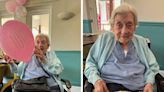 Dancing 100-year-old marks big birthday with cake and card from The King