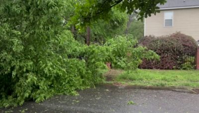 Widespread power outages reported as strong storms move through the Charlotte area