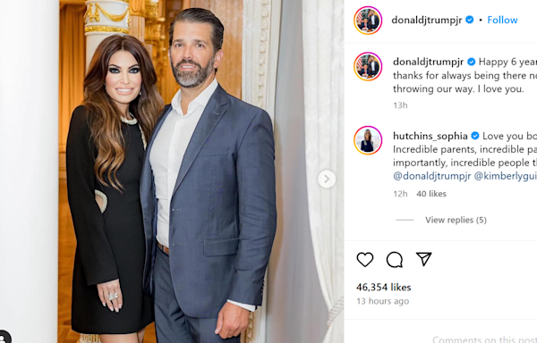 ‘When’s the wedding?’ Donald Trump Jr. posts about anniversary, and folks had questions