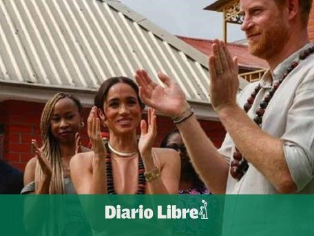 El baile del príncipe Harry y Meghan en un colegio en Nigeria