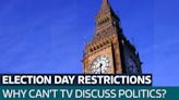 Why is there no discussion about politics on TV and radio today? - Latest From ITV News