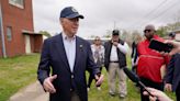 'We're going to get it done for you,' Biden says on tour of Mississippi tornado damage