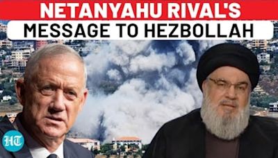 Netanyahu Rival's Message To Hezbollah: After Israeli Minister's 'Dark Ages' Threat, Gantz Says…
