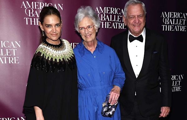 Katie Holmes Has a Glam Night Out with Her Parents at N.Y.C. Gala: See Her Look!