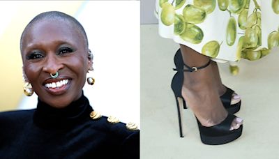 These Height-Boosting Jimmy Choo Max Sandals Worn by Cynthia Erivo Are 40% off Right Now