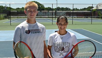 Capital Gazette 2024 tennis All-County: Broadneck’s Olivia Mellynchuk, Charlie Ernst built confidence to become champs