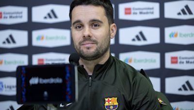 Giráldez: “¿Xavi? Nada puede desviar la atención para una final de Champions”