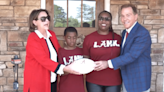 Coach Nick Saban and Miss Terry dedicate 21st Habitat for Humanity home