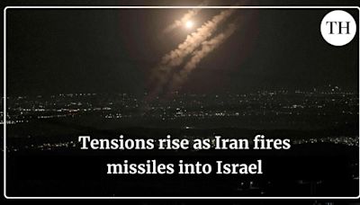 Watch: Tension rise in the Middle East as Iran fires ballistic missiles at Israel