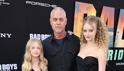 Eric Dane Makes Rare Appearance with His Two Daughters at ‘Bad Boys 4′ Premiere