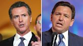 Feud between Newsom and DeSantis headed for the Fox News debate stage