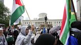 Pro-Palestine demonstrators commemorate 'Nakba,' snarling traffic Downtown